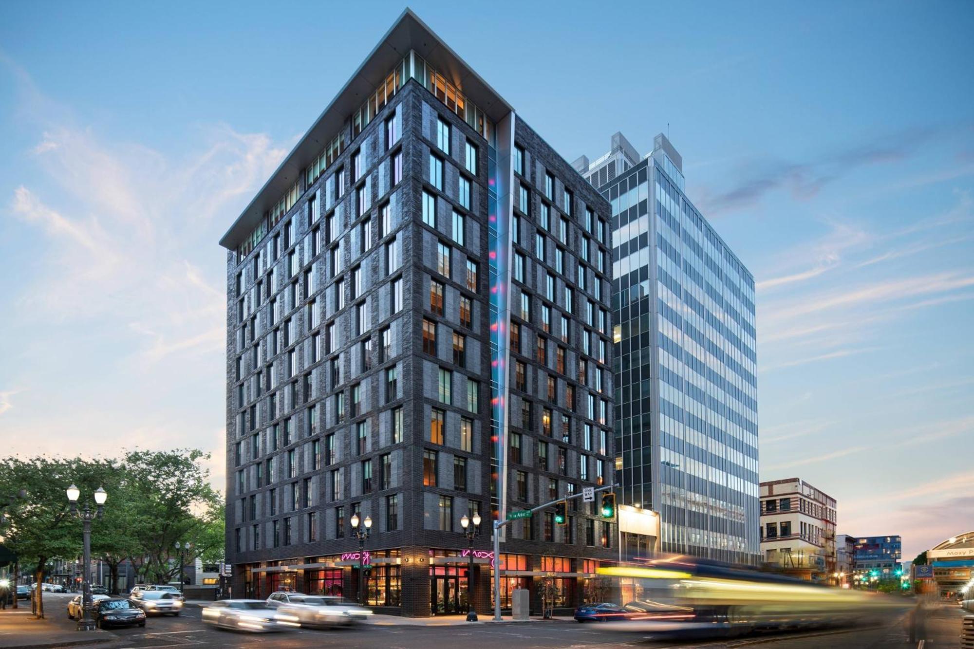 Moxy Portland Downtown Otel Dış mekan fotoğraf